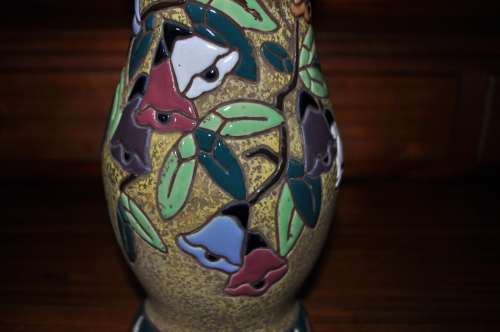 A Pair Of Amphora Vases Made In Czecho-Slovakia.