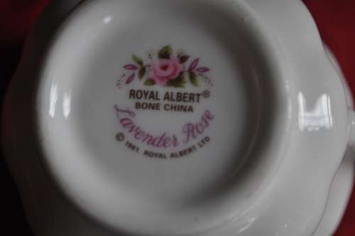 Royal Albert "Lavender Rose" Tea Trio  ---  See Description Please!!!