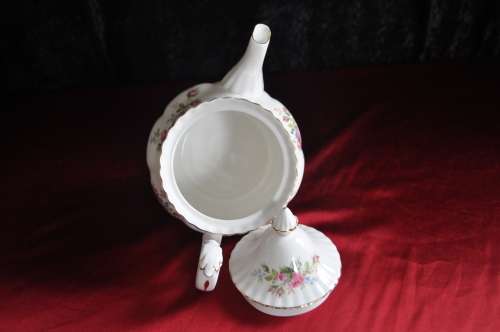 Royal Albert "Moss Rose" 40 Piece Tea Set --  Collections or Courier Please!!!