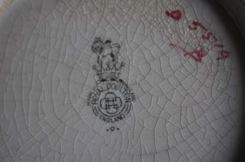 Royal Doulton Pitcher - Back stamp 1934