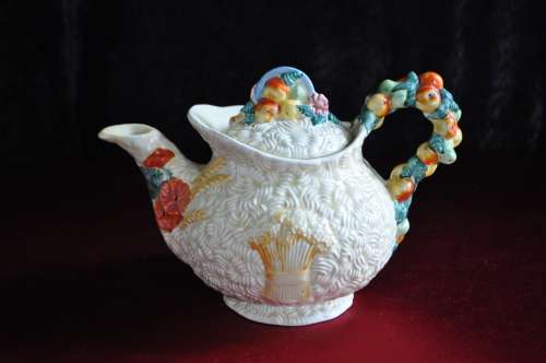 Clarice Cliff Newport Pottery England "Celtic Harvest" Tea Pot  --  Collections or Courier!!