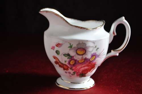 Royal Albert "Lady Angela" Milk Jug & Sugar Bowl.