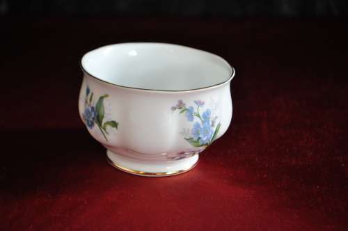 Royal Albert "Forget-Me-Not" Coffee Sugar Bowl