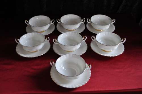 Royal Albert "Val D'or" 53 Piece Dinner Set.     ----    Collections or Courier Please!!