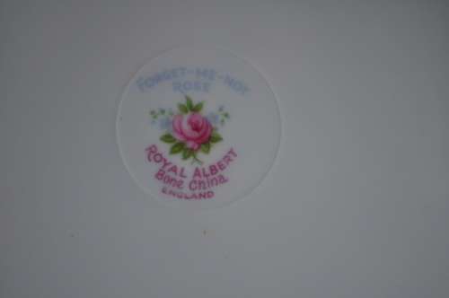 Royal Albert "Forget-Me-Not Rose" Tea For Two  --  Collections or Courier Please!