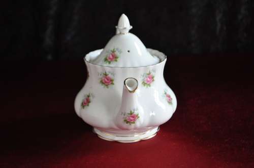Royal Albert "Forget-Me-Not Rose" Tea For Two  --  Collections or Courier Please!