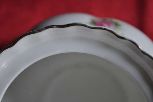 Royal Albert "Forget-Me-Not Rose" Tea For Two  --  Collections or Courier Please!