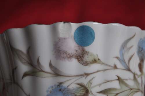 Royal Albert "Brigadoon" Coffee Pot Damaged!  -  Courier or Collection Please!