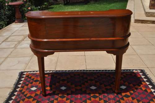 Stunning Bureau With Copper And Brass Inlays.   Collections Only!!