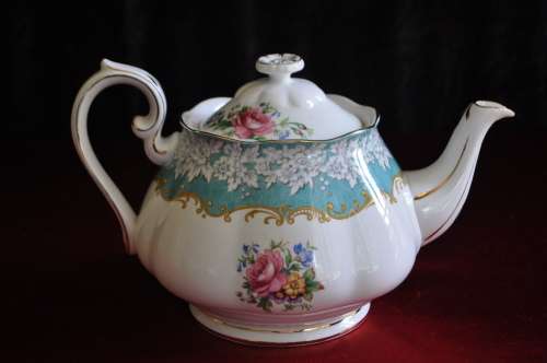 Royal Albert "Enchantment" Tea Pot.  -  Damaged!!  Collection or Courier Please!!