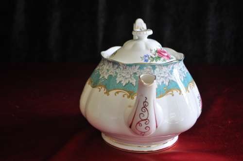 Royal Albert "Enchantment" Tea Pot.  -  Damaged!!  Collection or Courier Please!!