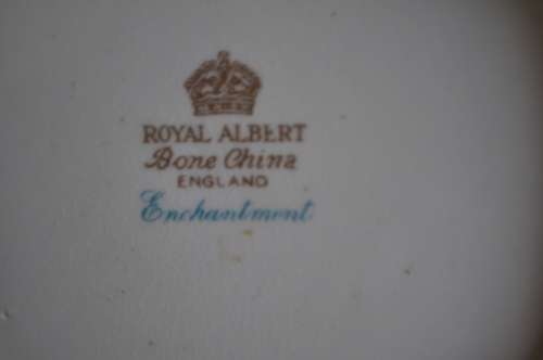 Royal Albert "Enchantment" Tea Pot.  -  Damaged!!  Collection or Courier Please!!