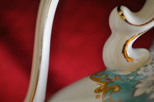 Royal Albert "Enchantment" Tea Pot.  -  Damaged!!  Collection or Courier Please!!