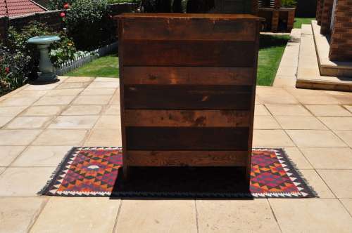Teak Two Over Four Chest Of Drawers.    ----    Collections Only!!