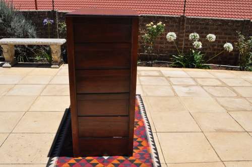 Teak Two Over Four Chest Of Drawers.    ----    Collections Only!!