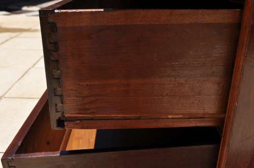 Teak Two Over Four Chest Of Drawers.    ----    Collections Only!!