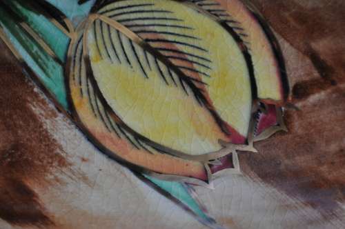 H&K Tunstall Hand Painted "Tulip Time" Pitcher