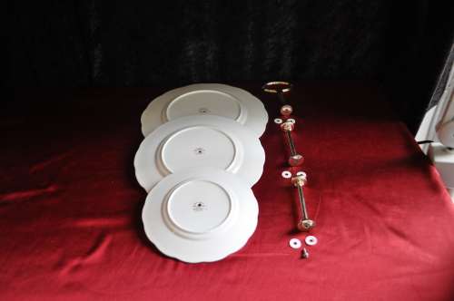 Royal Albert "Chelsea Bird" 3 Tier Cake Stand.