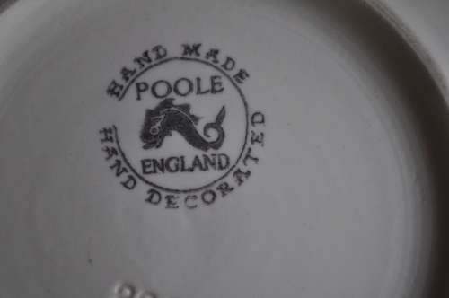 Poole Potpourri Hand Made and Decorated Bowl