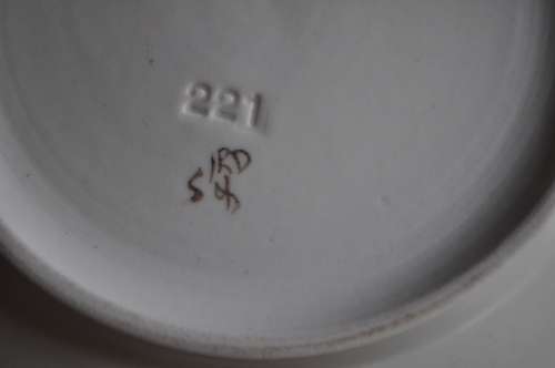 Poole Potpourri Hand Made and Decorated Bowl
