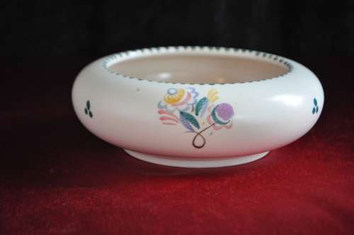 Poole Potpourri Hand Made and Decorated Bowl