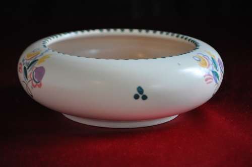 Poole Potpourri Hand Made and Decorated Bowl