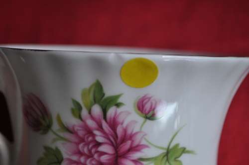 Royal Albert Flower Of The Month November "Chrysanthemum" Tennis Duo
