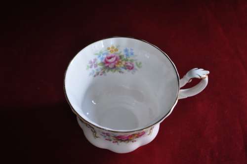 Royal Albert "Berkeley" Trio  - Damage to the cup see pics!!