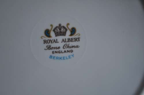 Royal Albert "Berkeley" Trio  - Damage to the cup see pics!!