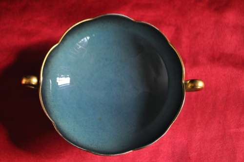 Carlton Ware :Bleu Royale" Snack Bowl