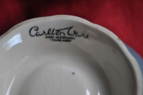 Carlton Ware :Bleu Royale" Snack Bowl