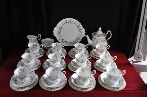 Royal Albert `Brigadoon` 40 Piece Tea Set.