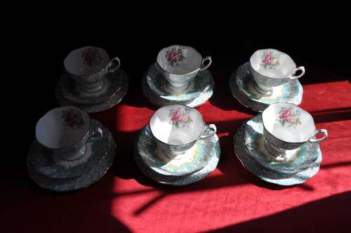 Royal Albert "Enchantment" 21 Piece Tea Set ---  Collections or Courier Please!!