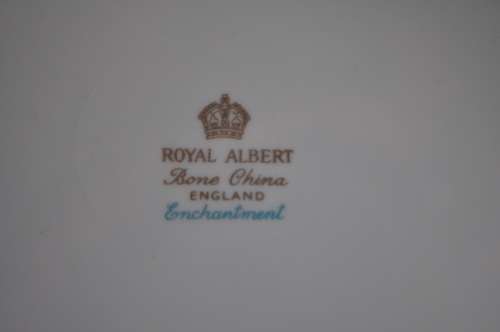 Royal Albert "Enchantment" 21 Piece Tea Set ---  Collections or Courier Please!!