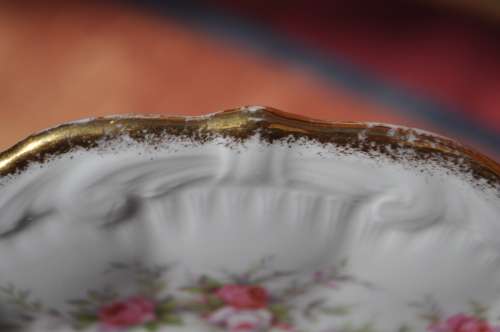 Paragon "Victoriana Rose" Tea Pot, Cake Plate, Milk & Sugar.