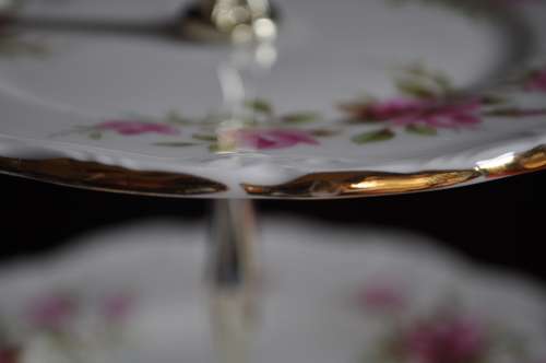 Royal Albert "Romance" Three Tier Cake Stand.