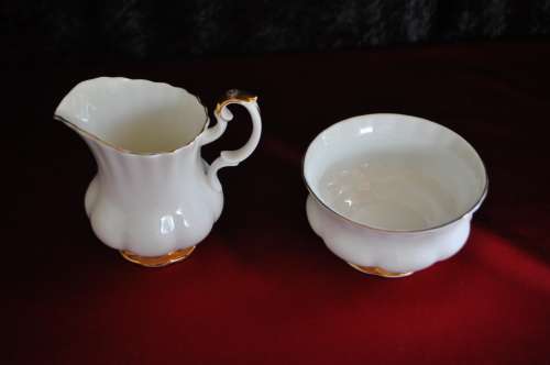 Royal Albert "Val D'or" 39 Piece Tea Set.    -----  Collection or Courier Please!