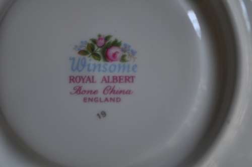 Royal Albert "Winsome" 11 Saucers.