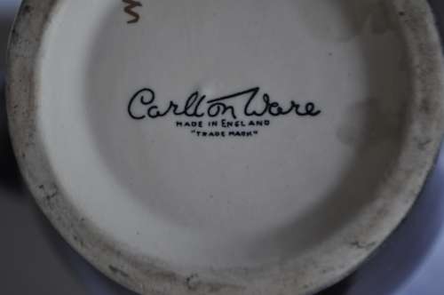 Carlton Ware Footed Lidded Coffee Pot.