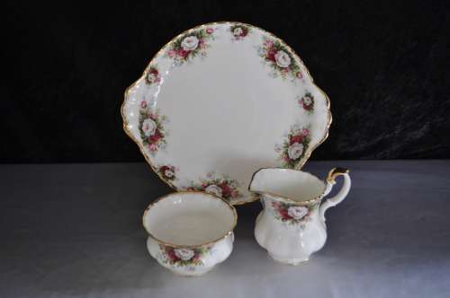 Royal Albert "Celebration" 22 Piece Tea Set.