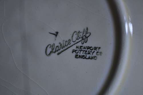 Clarice Cliff Celtic Harvest Biscuit Plate