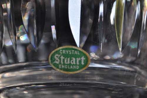 Stuart Crystal Decanter.