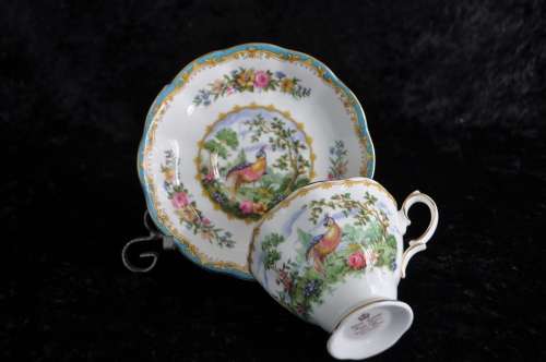 Royal Albert "Chelsea Bird" 6 x Duo's Boxed.