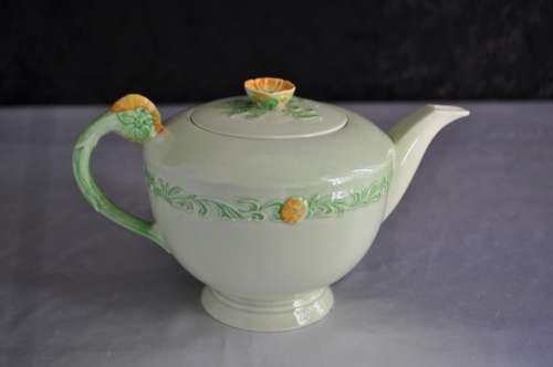Carlton Ware Tea Pot For Two  --  Damaged see description!!