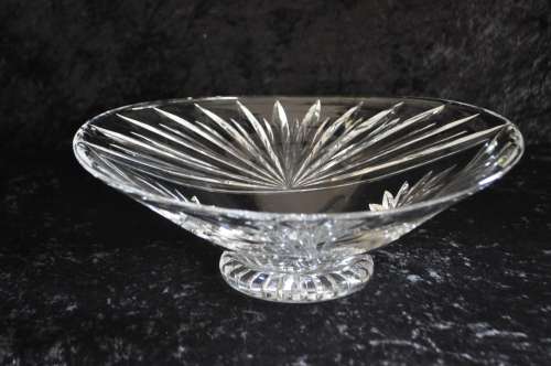 Stuart Crystal Footed Oval Fruit/Salad Bowl - Absolutely Stunning!!