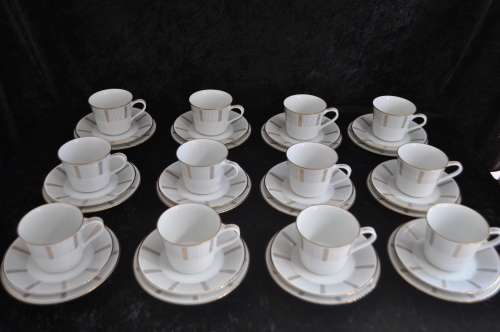 Noritake "Humoresque" 12 x Trio's