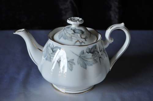 Royal Albert "Silver Maple" Tea Pot For Two.