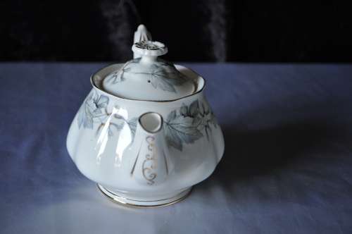 Royal Albert "Silver Maple" Tea Pot For Two.