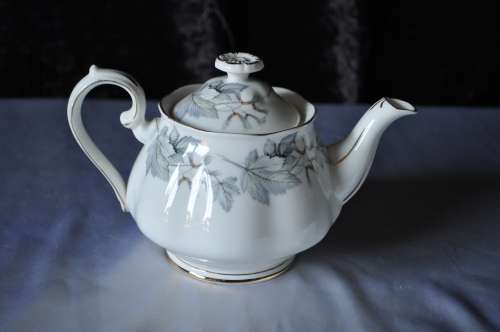 Royal Albert "Silver Maple" Tea Pot For Two.