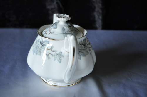 Royal Albert "Silver Maple" Tea Pot For Two.